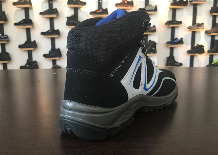 Micro Fiber Upper Steel Toe Business Shoes Dural PU Outsole With High Cut