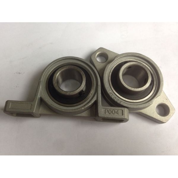 Shaft 10mm Stainless Steel Pillow Block Bearing KFL000 UC000 zinc alloy housing
