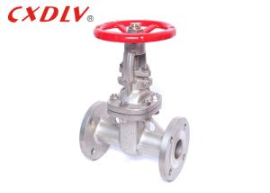 China Metal Seated Flanged Gate Valve Stainless Steel CF8 / CF3 For Gas Oil wholesale