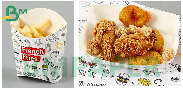 Coated Single Side 275gsm 300gsm 325gsm Foodgrade Ivory Board Reel to Food Package Box