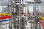 Screw Cap Carbonated Soft Drink Plant / Carbonated Drink Bottling Machine