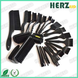China PP Material ESD Safe Cleaning Brush With Highly Conductive Hard / Soft Bristles wholesale