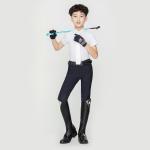Children's Horse Riding Breeches Non Slip Anti Wear Knee Silicone Equestrian