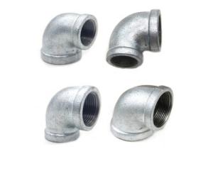 China American Standard Iso 49 Malleable Iron Pipe Fitting Reducing Elbow Hot Dipped Galvanized wholesale