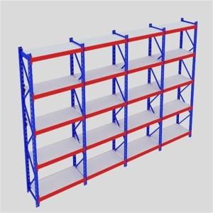China Galvanised Long Span Shelving Q235 Medium Duty Metal Shelving wholesale