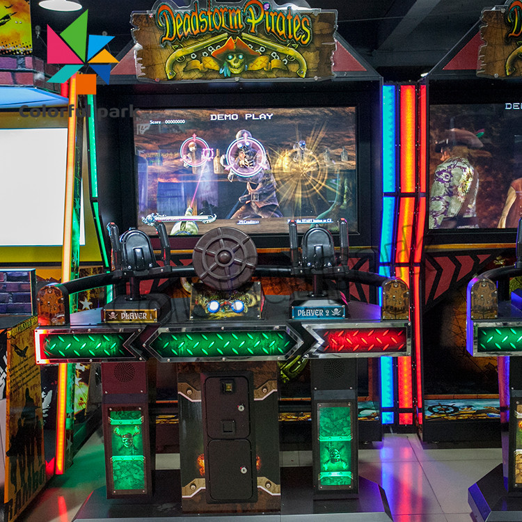 2 Players Shooting Arcade Machines Rambo Shooting wooden frame Acrylic board