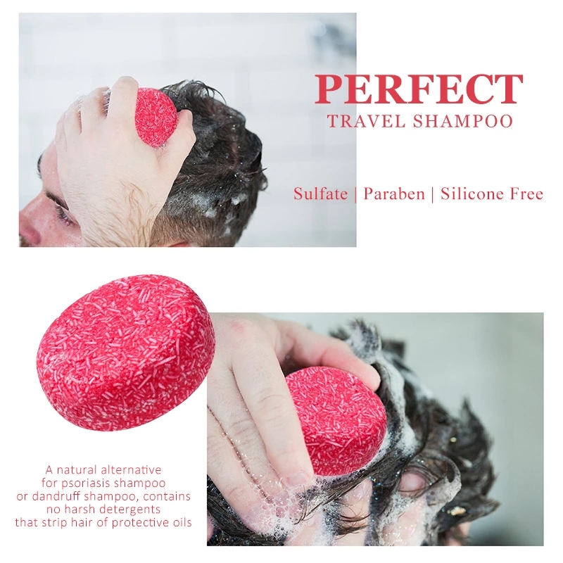 Sample Private Label Vegan Organic Handmade Hair Care Cleaning Solid Shampoo Soap Bar