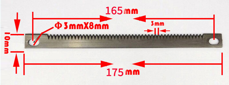 440C Sealing Machine industrial Packaging Knives For Automated Packaging Machines