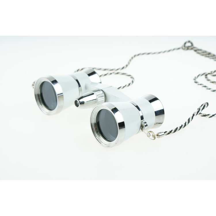 Lightweight 3x25 Opera Theater Glasses with Optional Rubber and Aluminum Material