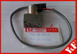 China 702-21-55701/ 4148012 Komatsu Excavator Parts PC200 - 7 Hydraulic Main Pump Solenoid Valve wholesale