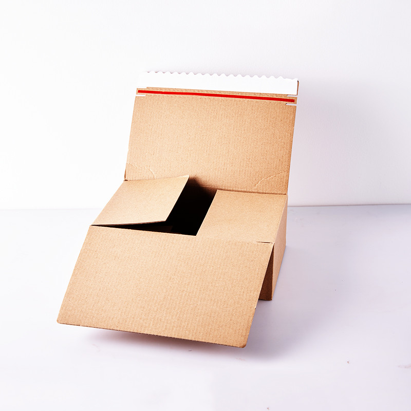 Custom Size Corrugated Shipping Packaging Box Carton Mailer Paper Boxes Socket Bottom Folding Box