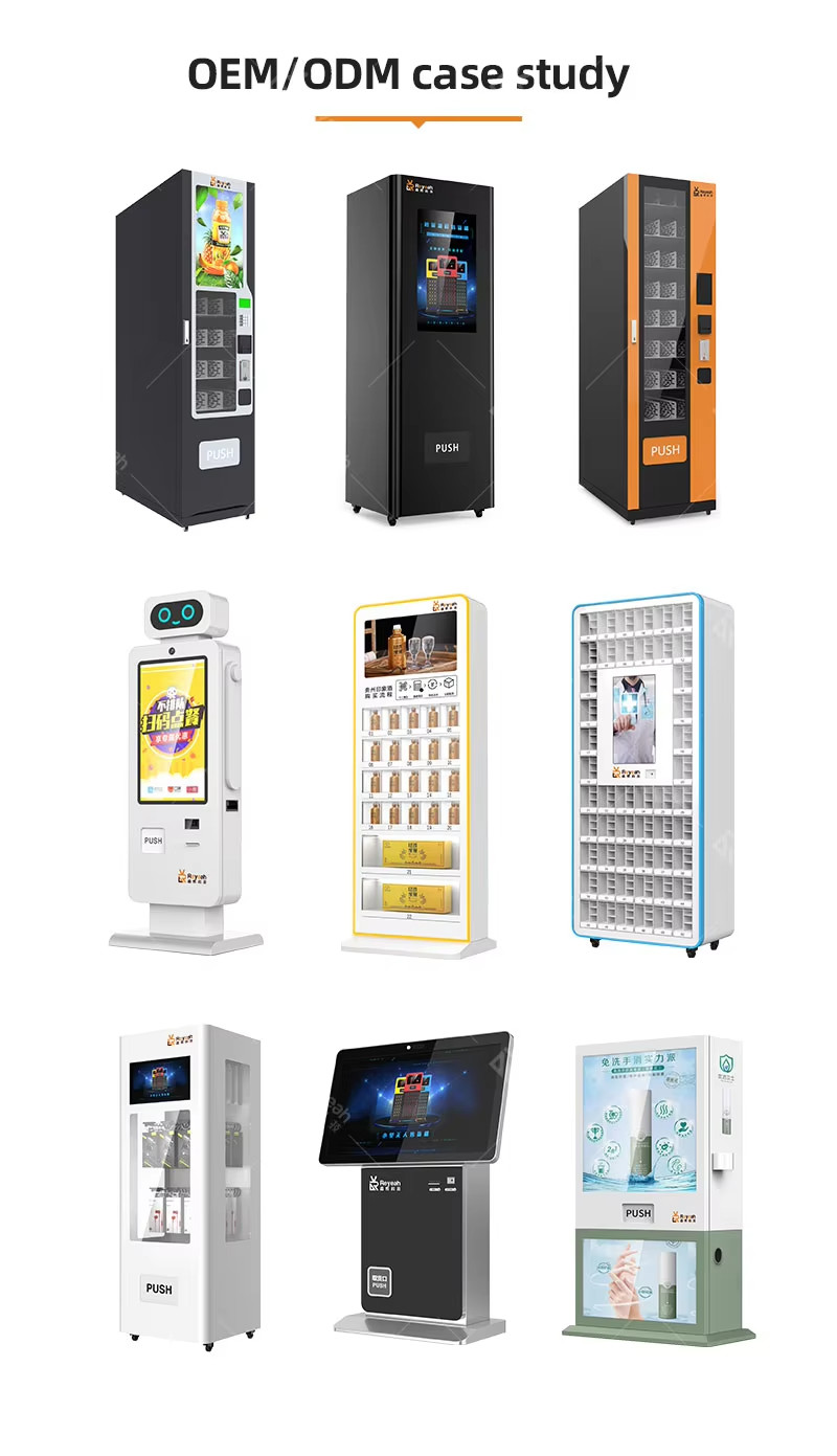 Coin Token Dispenser Vending Machine Cashless PPE Products Vending Machine for Shopping Mall