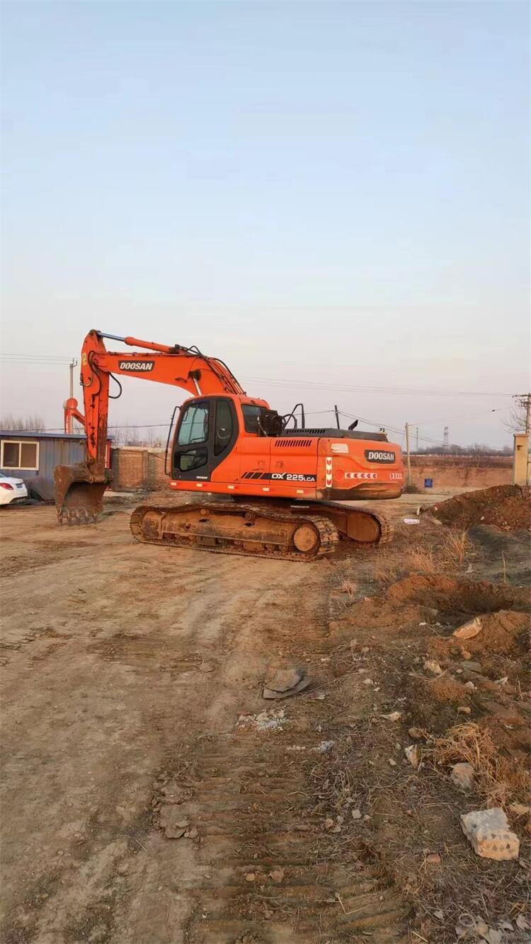 Original DOOSAN DX225LC DX225 225LCA Excavator Used Doosan Crawler Excavators Dx225lc