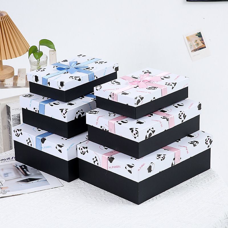 Lid and Base Box with Foam Insert Cardboard Paper Packaging Gift Jewelry Box