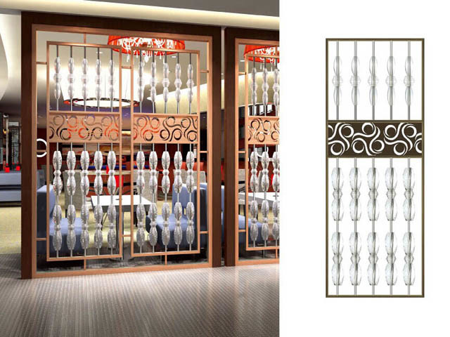 Black Stainless Steel Carved/ Engraved Mashrabiyia Panels For Garden Fence/Privacy Fence/Metal Fence