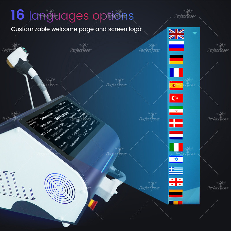 Diode Laser Hair Removal Machine 1-400ms Pulse Width for Safe and Effective Treatment