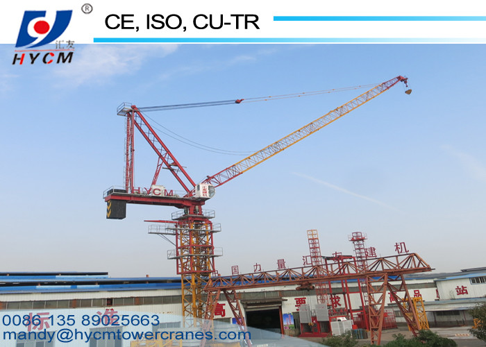 QTD160(4043) Luffing Jib Internal Climbing Tower Crane for High Rising Buliding
