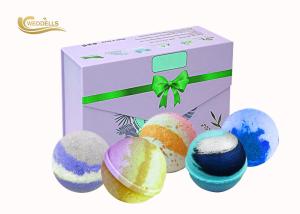 China Private Label Bath Bomb Gift Sets organic Herbal Ingredients Bath Fizzy wholesale