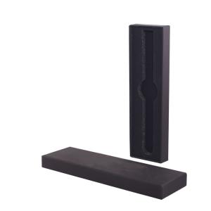 China Rectangle Black Gift Watch Kraft Paper Box Sponge Protective wholesale