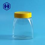 480ml Disposable PET Plastic Sweet Jars With Lid Food Safe Sugar Fondants