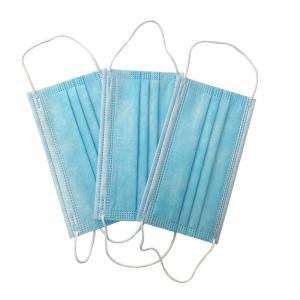 China Factory Selling Face Mask Protective Equipment Full Protective Disposable Non-woven 3ply Face Mask wholesale