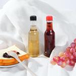 High Quality Fancy 12Oz Round Shape Ketchup Glass Bottle For Sauce
