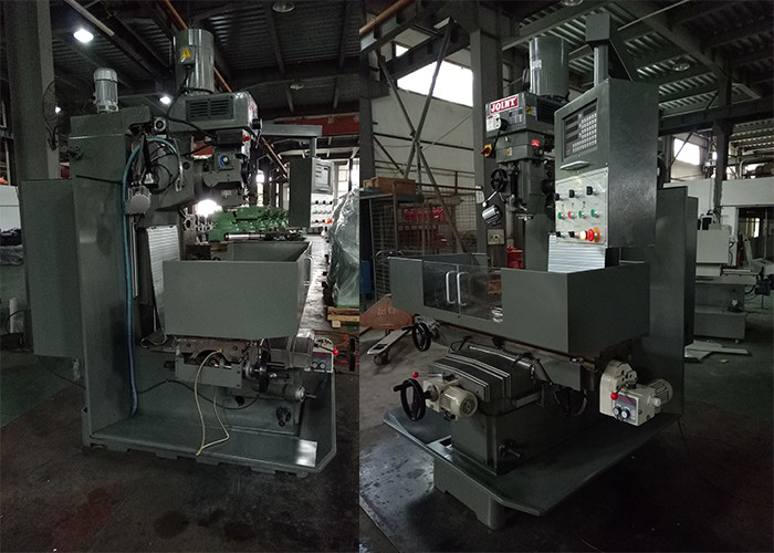54 Inch Turret Milling Machine , Heavy Work Pieces Processing Bed Type Milling Machine