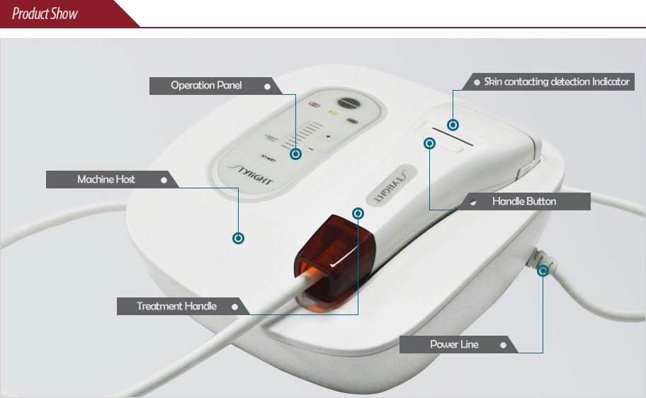 Portable Mini IPL Hair Removal Home Use Skin Rejuvenation