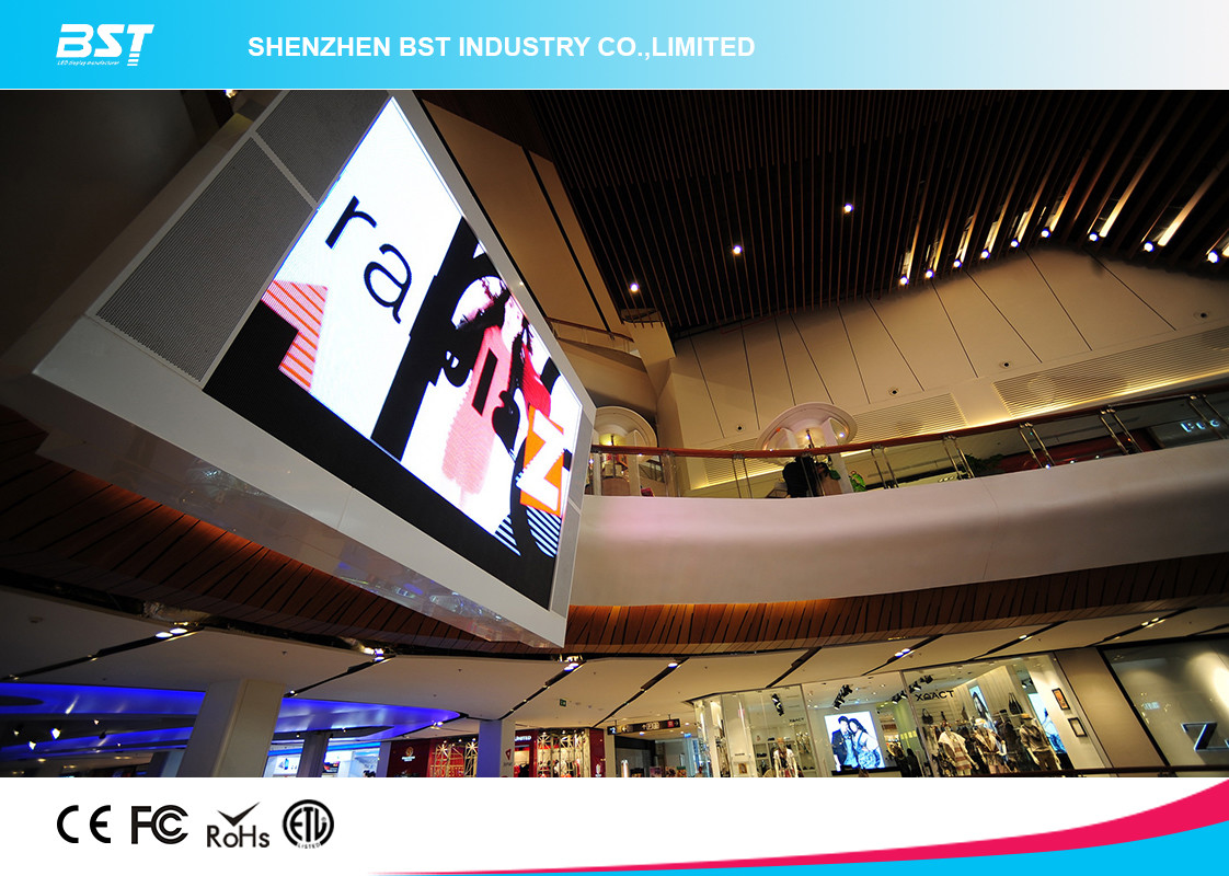 1920Hz P4.8mm Indoor Full Color Led Screen Video Wall Panel , with 250mmX250mm module