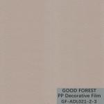 Decorative Black Polypropylene Film Degradable Naural Dermatoglyph