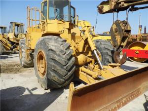 China Used CAT 814B Wheel Bulldozer For Sale with winch wholesale