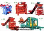 high quality 4-26 semi-automatic concrete hollow block machine