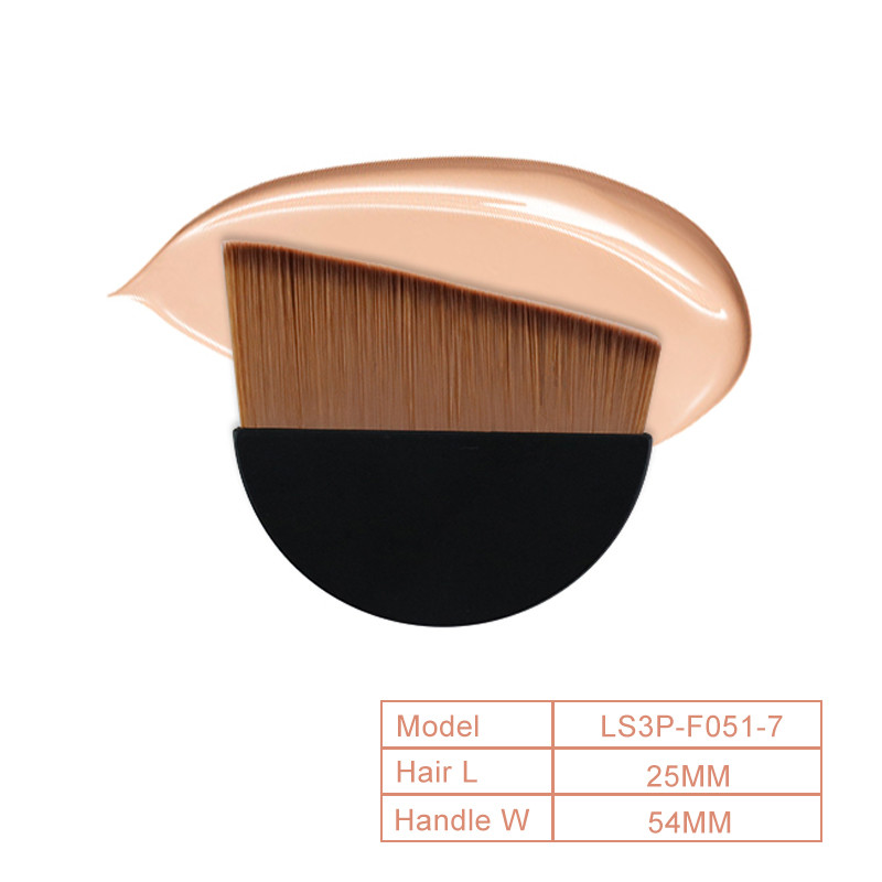 Synthetic hair or natural hair Makeup Kit Plastic Handle