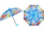 Automatic Open Child Size Umbrella , Kids Umbrella Boys Fashion Design Printing