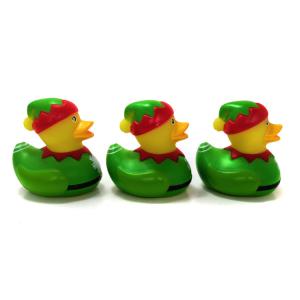 China Floating Squeaky Bath Baby Rubber Duck Vinyl Christmas Gift 5 X 4.5 X 4.8cm wholesale