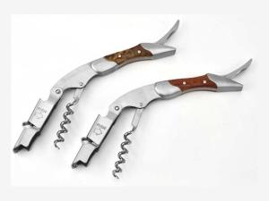 China Good quality stainless steel and wood wine accessories wine cork screw, beer bottle opener, kitchen tool wholesale