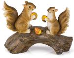 Waterproof 7"H 4V Squirrel Solar Powered Garden Animals