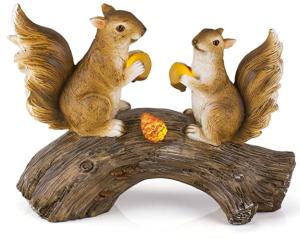 China Waterproof 7&quot;H 4V Squirrel Solar Powered Garden Animals wholesale