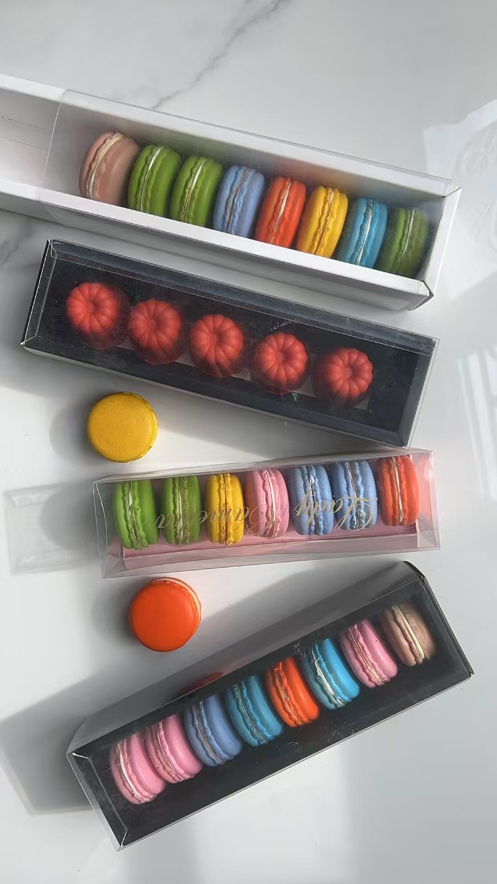 OEM One-Grain Plastic tower Macaron Tray Macaron Display Rack Supply