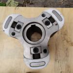 600Rpm Cast Iron Chemical Lobe Pump , Pressure Resistant Lobe Rotor Pump