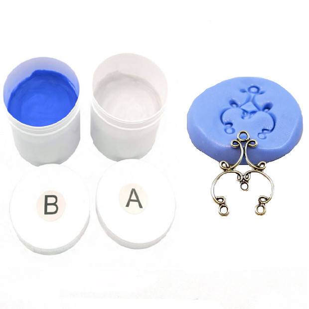 35 Shore A Odorless Kneading Silicone for DIY Crafts Molds Making Silicone Impression Putty