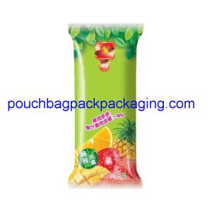 China Custom ice cream Popsicle lolly pouch pack, ice bag food grade wholesale