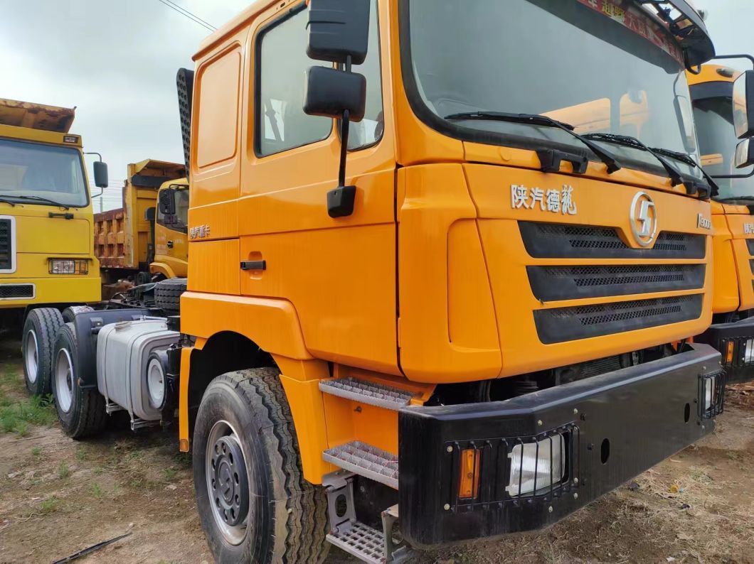 Shacman Made in China Used Tractor Truck F3000 6X4 Heavy Head Tractor Truck Orange