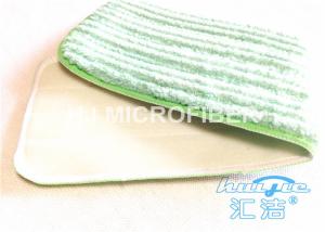 China Strip Microfiber Floor Mop Pad For Kitchen Cleaning , Flat Floor Mop wholesale