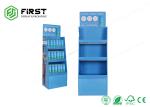 OEM Logo Printed Cardboard Floor Displays Easy Assembly For Supermarket