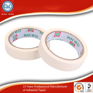 China Self Adhesive Colored Masking Tape White Long Lasting For Sealing wholesale