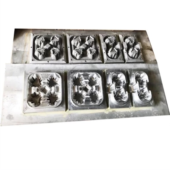Paper Pulp Disposable Tableware Machine Egg Tray Mold With Polish Surface Treatment