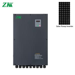 China 3 Phase 22kw 30hp MPPT VFD Solar Pump Inverter Solar DC Grid AC Input wholesale