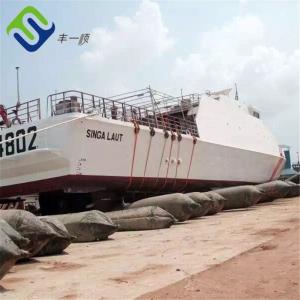 China Marine Natrual Rubber Ship Launching Airbags Inflatable 9 Layers wholesale