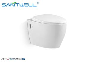 China Grade A Ceramic Wall Hanging Wc SWC425 / Wall Flush Toilet 570*380*440 Mm wholesale